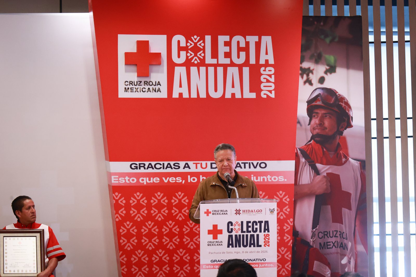 Arranca Colecta Anual 2026 de la Cruz Roja en Hidalgo